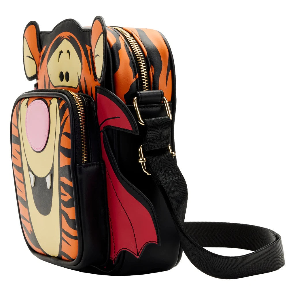 Loungefly Disney Winnie The Pooh Tigger Halloween Cosplay Passport Crossbody Bag-zoom-5