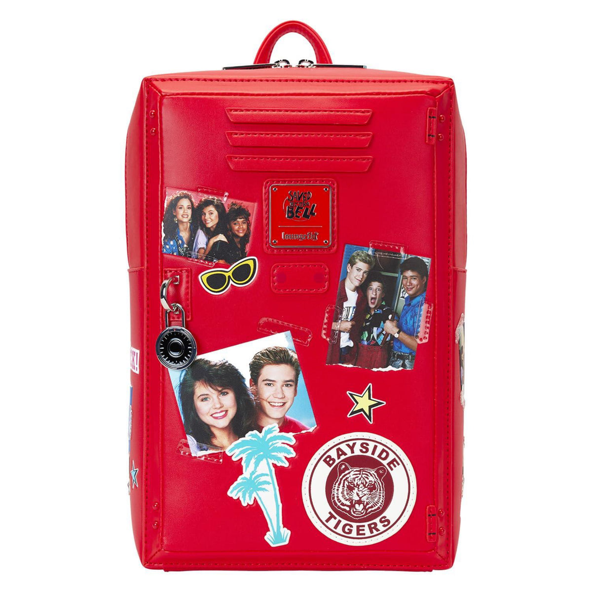 Loungefly Universal Saved by The Bell Locker mini Backpack-zoom-1