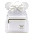 Loungefly Minnie Mouse Sequin Wedding Mini Backpack