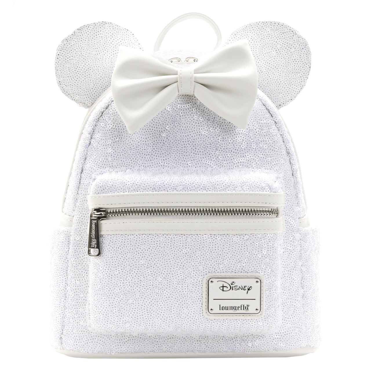 Loungefly Minnie Mouse Sequin Wedding Mini Backpack