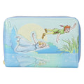 Loungefly Peter Pan You Can Fly Glow Zip-Around Wallet