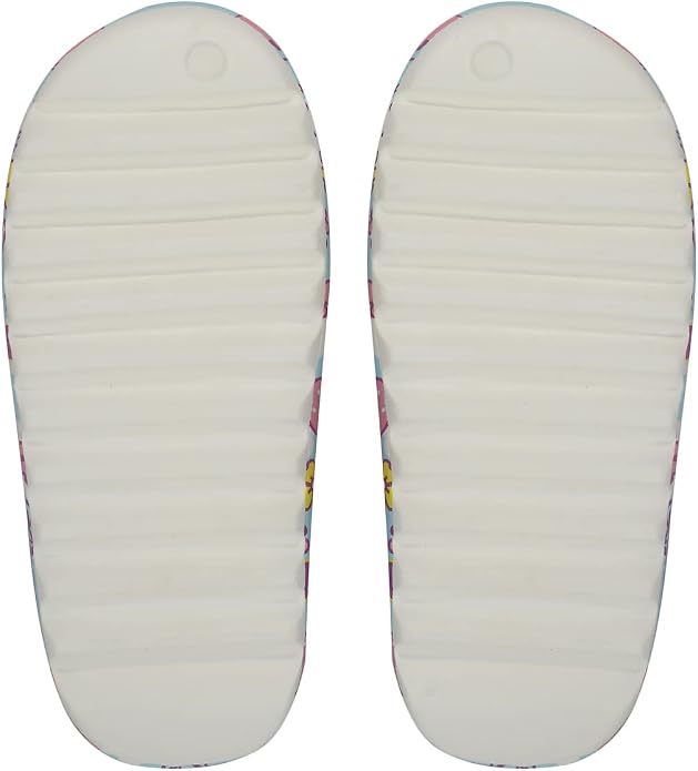 BIOWORLD Hello Kitty Character Toss Floral and Cloud Art Women's Slides-zoom-2