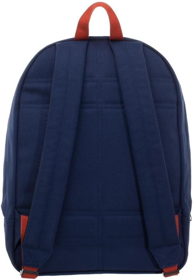 Kingdom Hearts navy blue and white Backpack with patches-zoom-5