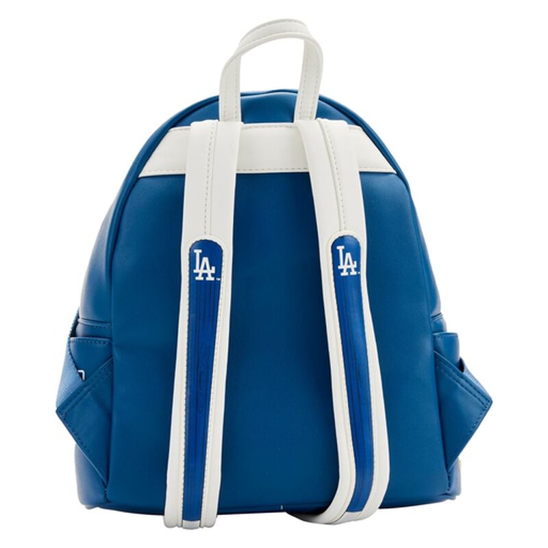 Loungefly MLB Los Angeles Dodgers Patches Mini Backpack-3