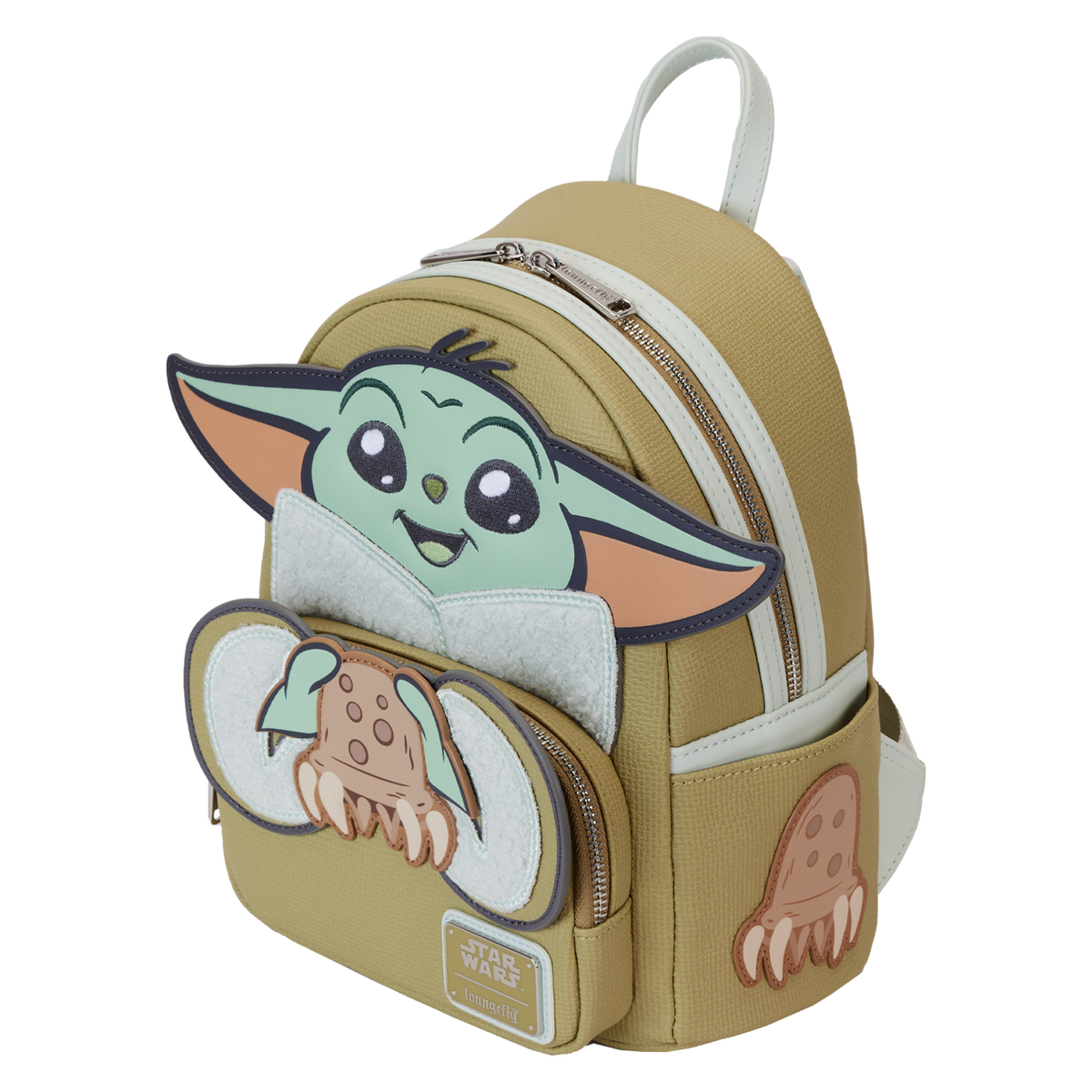 Loungefly Star Wars: The Mandalorian Grogu and Crabbies Cosplay Mini Backpack-6