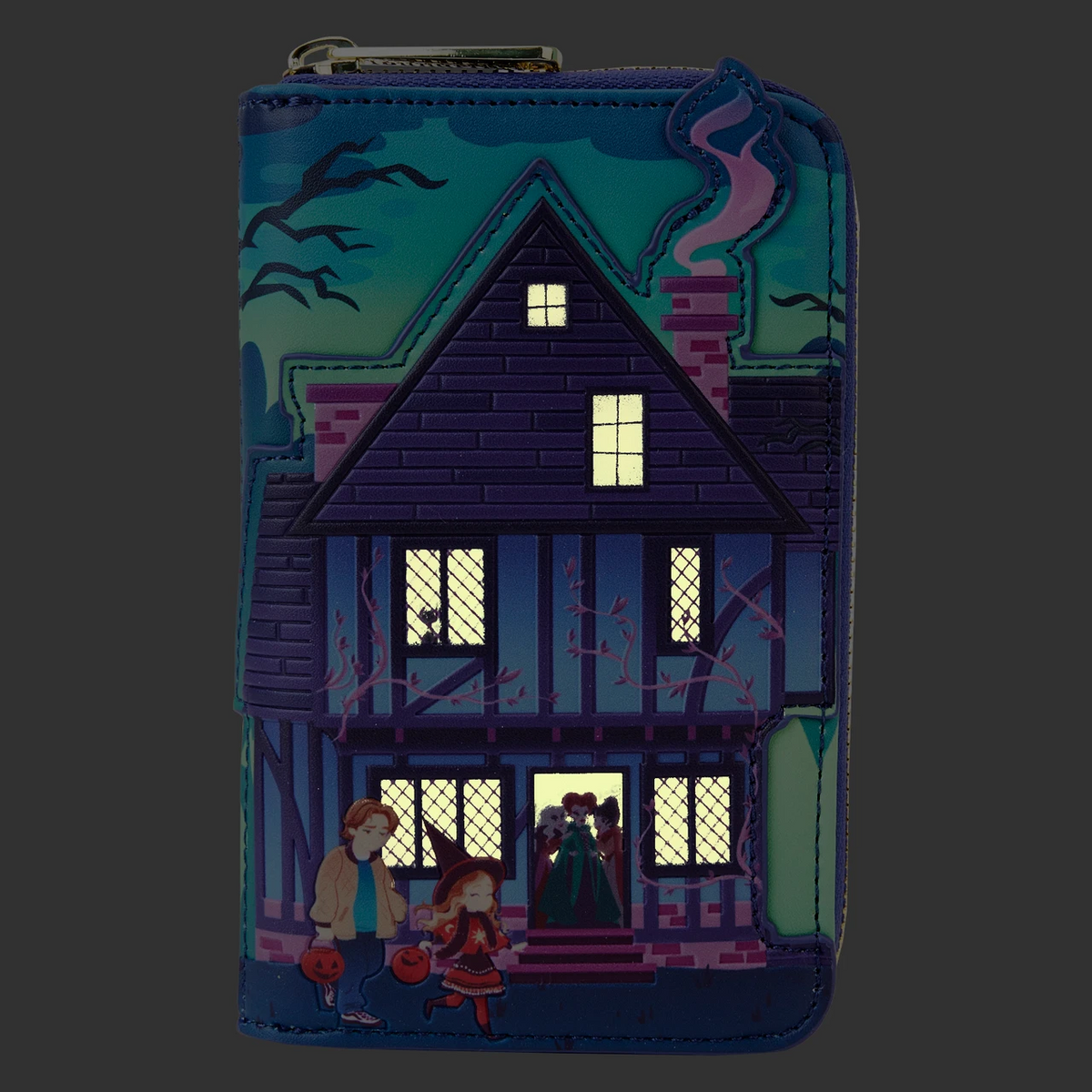 Loungefly Disney Hocus Pocus Sanderson Sisters House Zip-Around Wallet-2