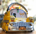 Vendula London New York City Cats & Corgis Taxi Grab Bag