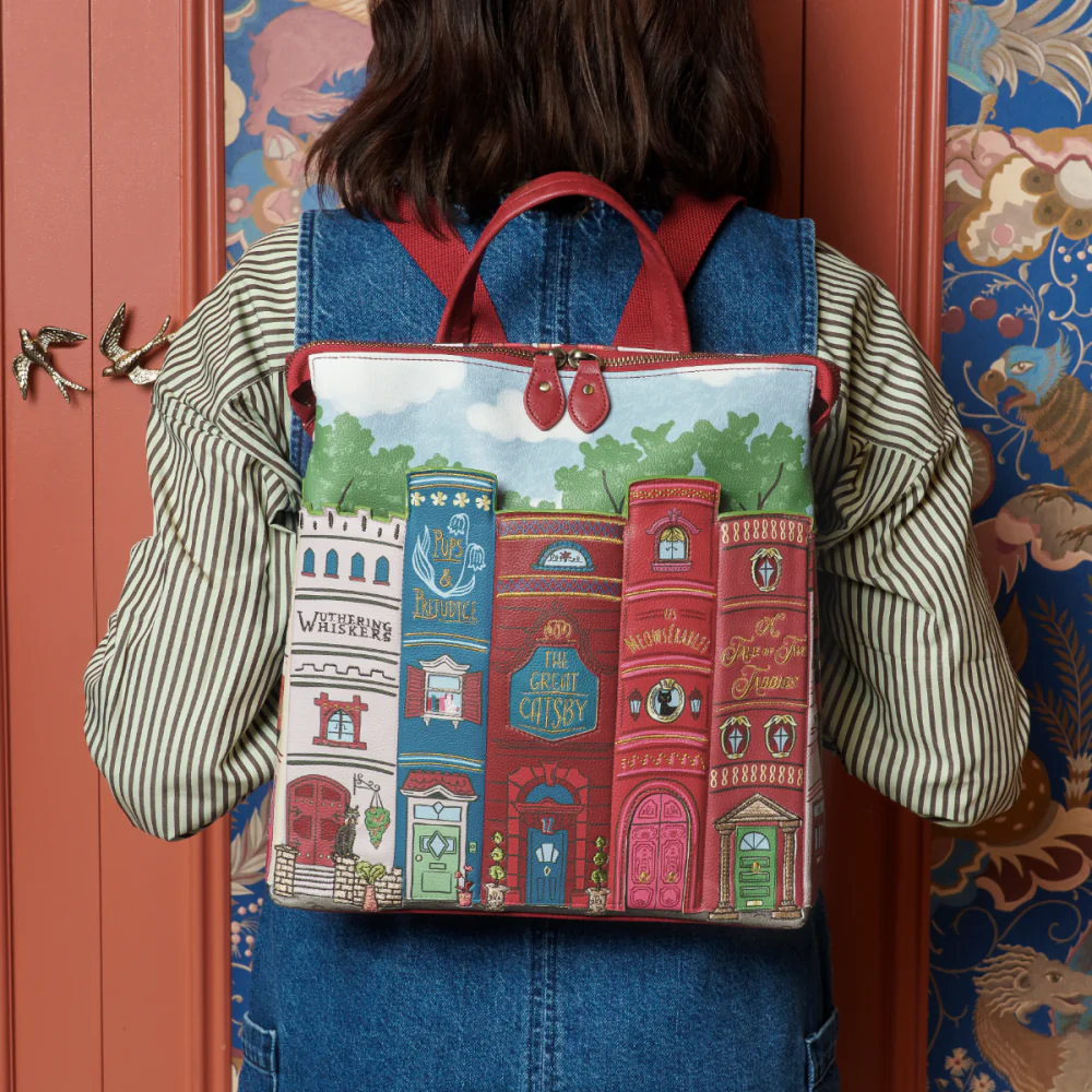 Vendula London Bookshelf Boulevard Tessa Backpack-zoom-5