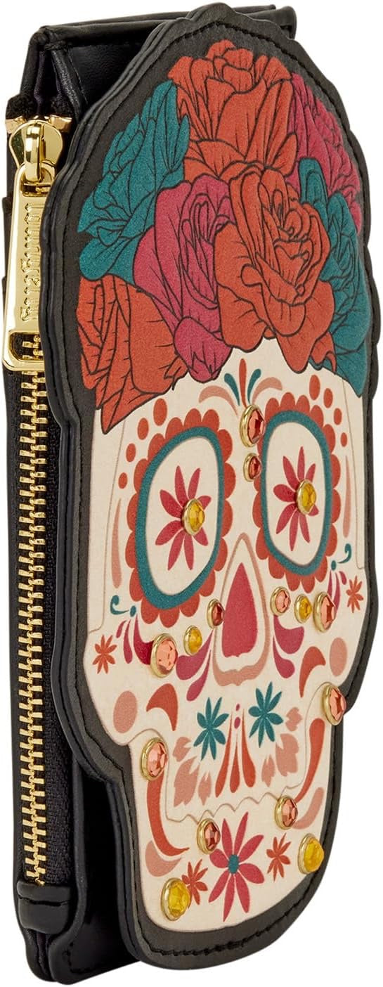 Loungefly Día de los Muertos Sugar Skull Large Card Holder