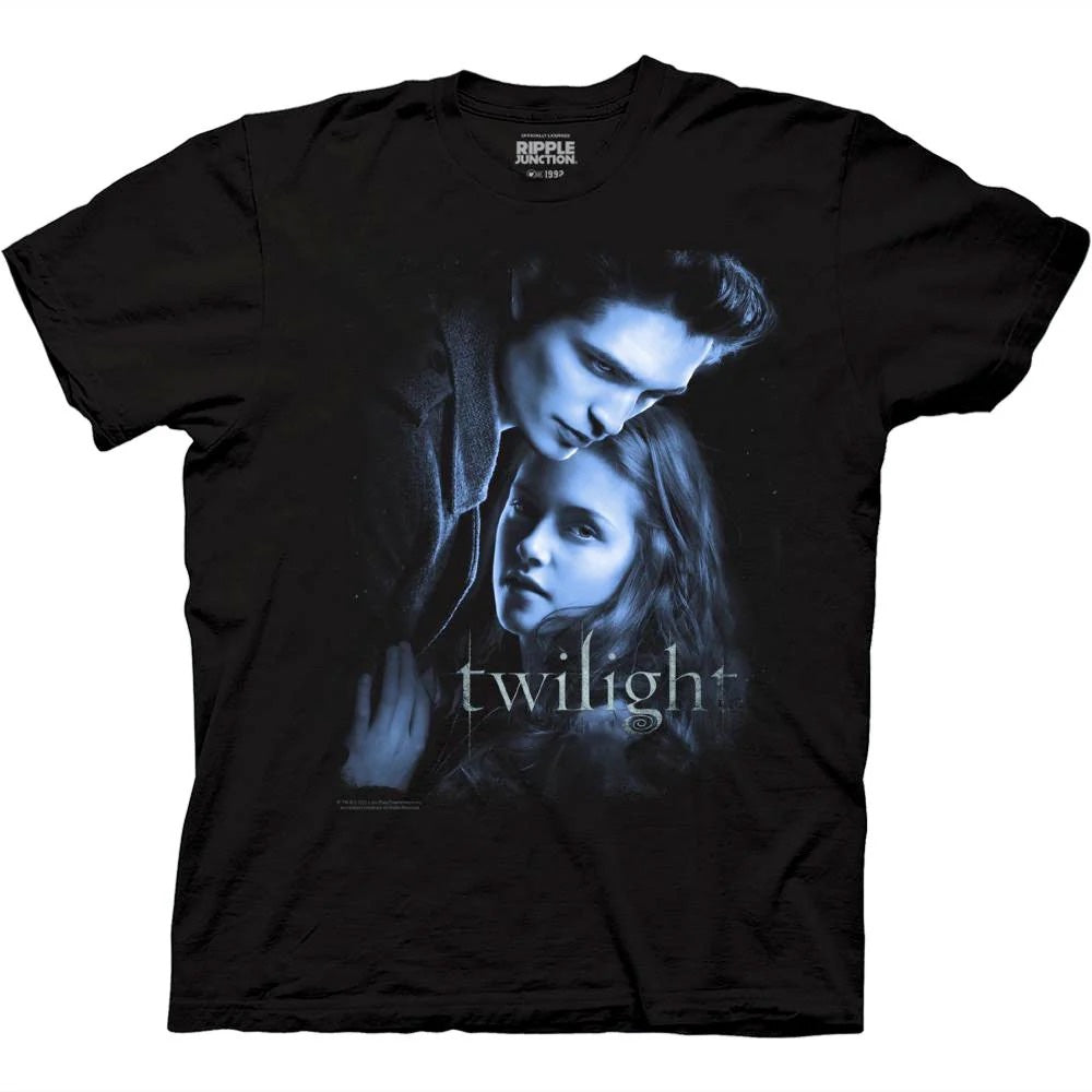 T Shirt Twilight Key Art Blue Tone BLK