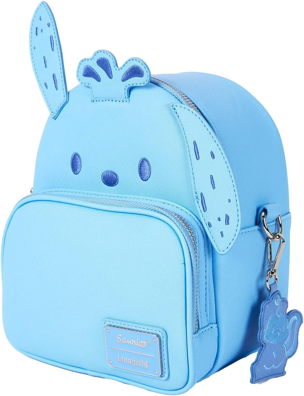 Loungefly Sanrio Pochacco Monochrome Cosplay Convertible Mini Backpack & Crossbody Bag