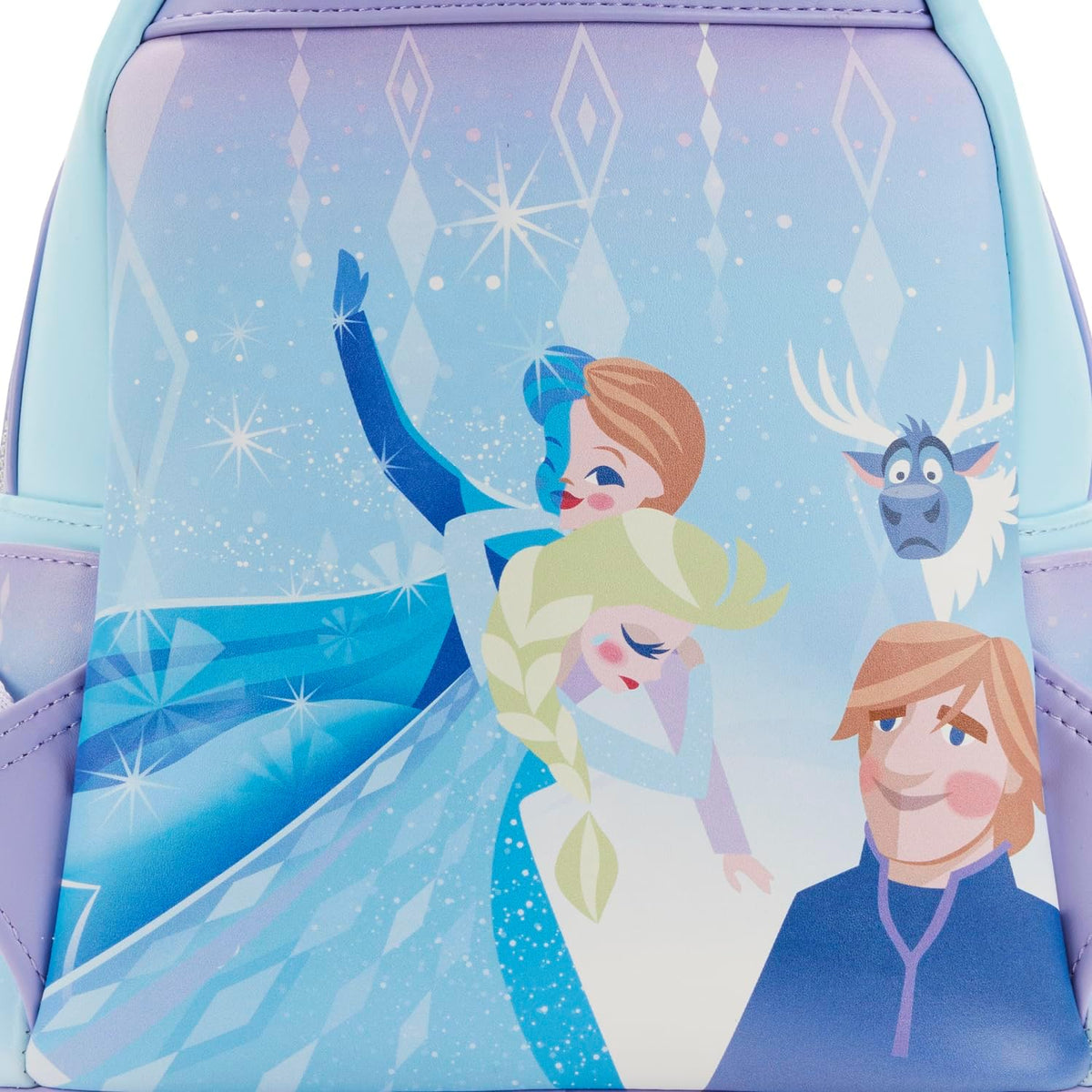 Loungefly Frozen Queen Elsa Castle Mini Backpack-4