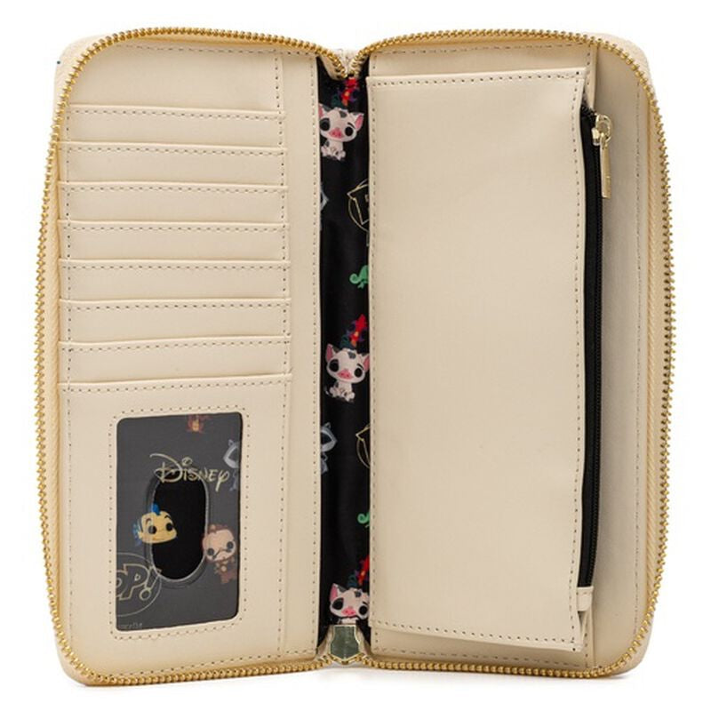 POP! by Loungefly Disney Princess Circles Zip-Around Wallet-4