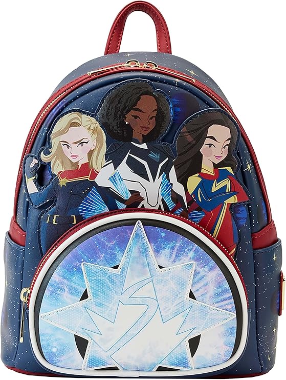 Loungefly Marvel The Marvels Group Mini Backpack