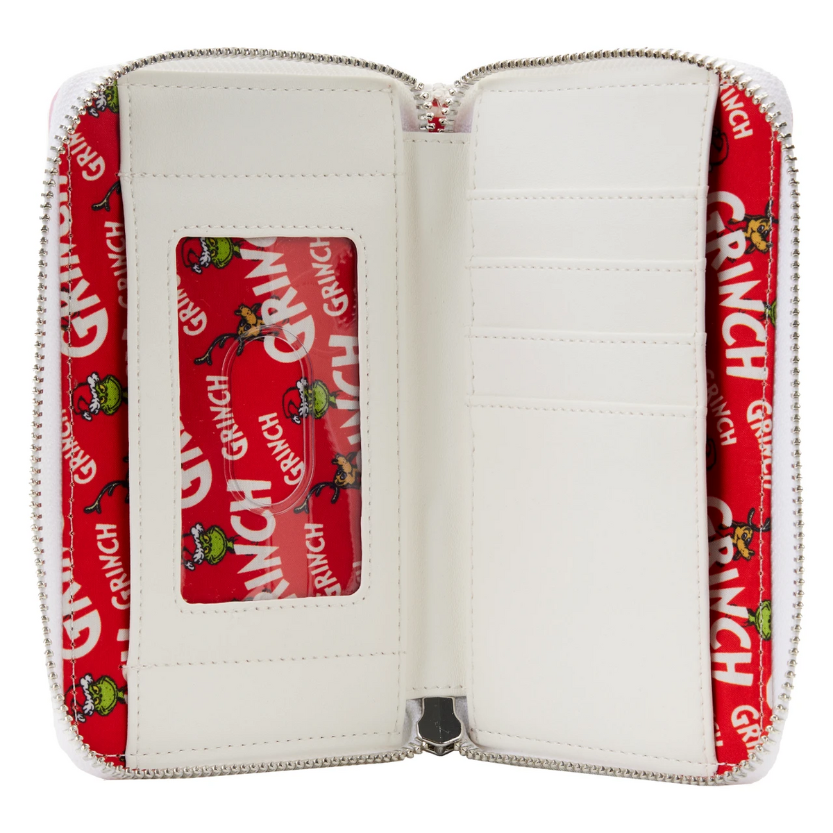 Loungefly Dr Seuss The Grinch Who Stole Christmas Sleigh Zip Around Wallet-zoom-3