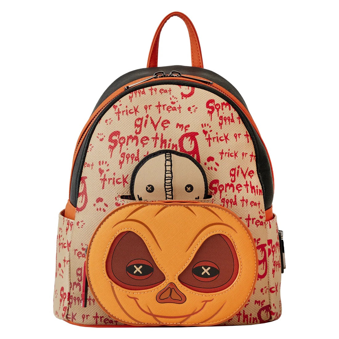 Loungefly Trick-R-Treat Pumpkin Mini Backpack-zoom-4