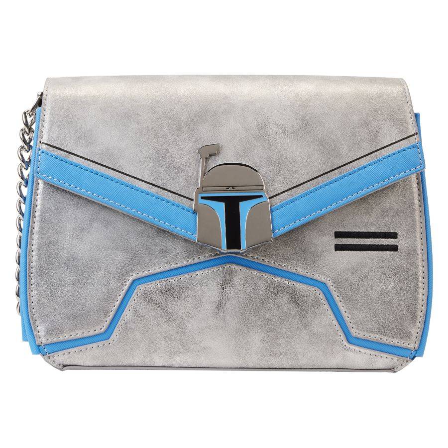 Loungefly Star Wars Jango Fett Metallic Crossbody Bag