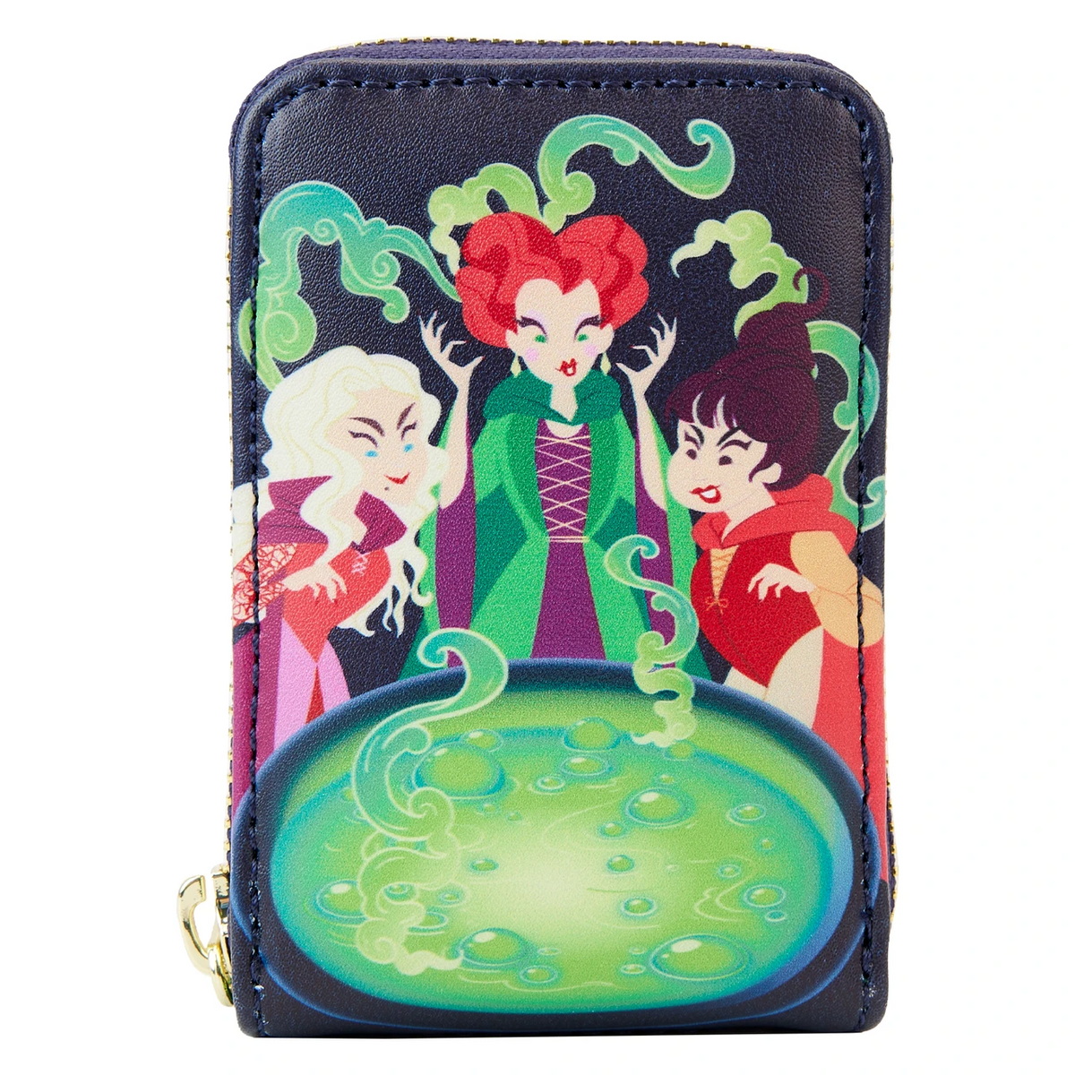 Loungefly Disney Hocus Pocus Sanderson Sisters Cauldron Accordion Wallet-1