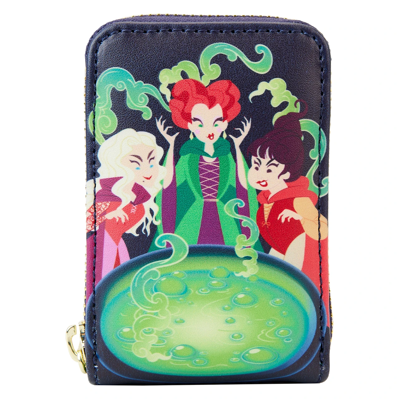Loungefly Disney Hocus Pocus Sanderson Sisters Cauldron Accordion Wallet-zoom-1