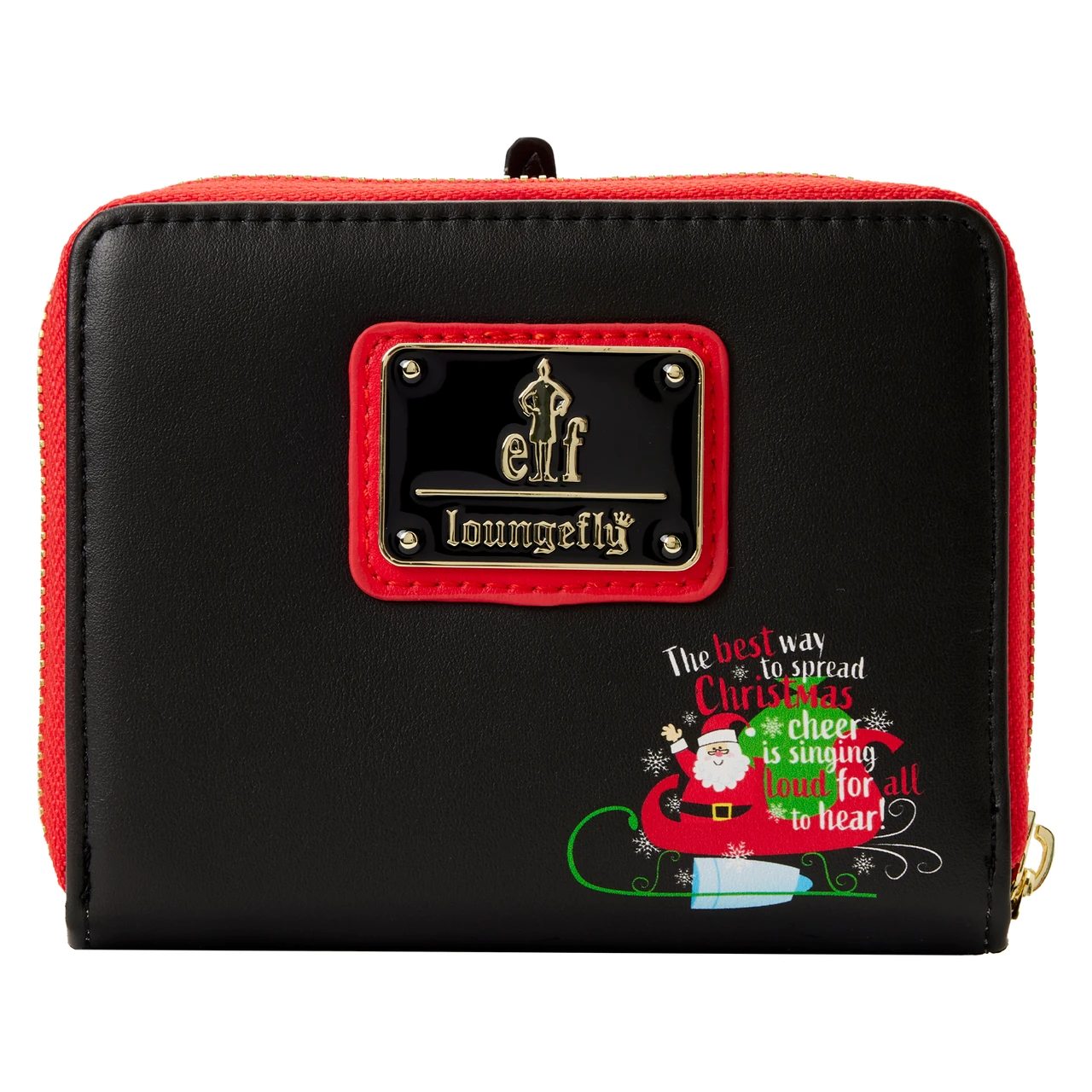 Loungefly Buddy The Elf in Manhattan Zip Around Wallet