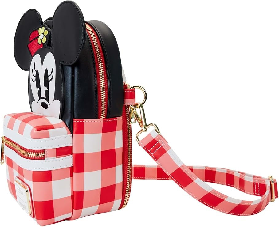Loungefly Disney Minnie Mouse Cup Holder Crossbody-2