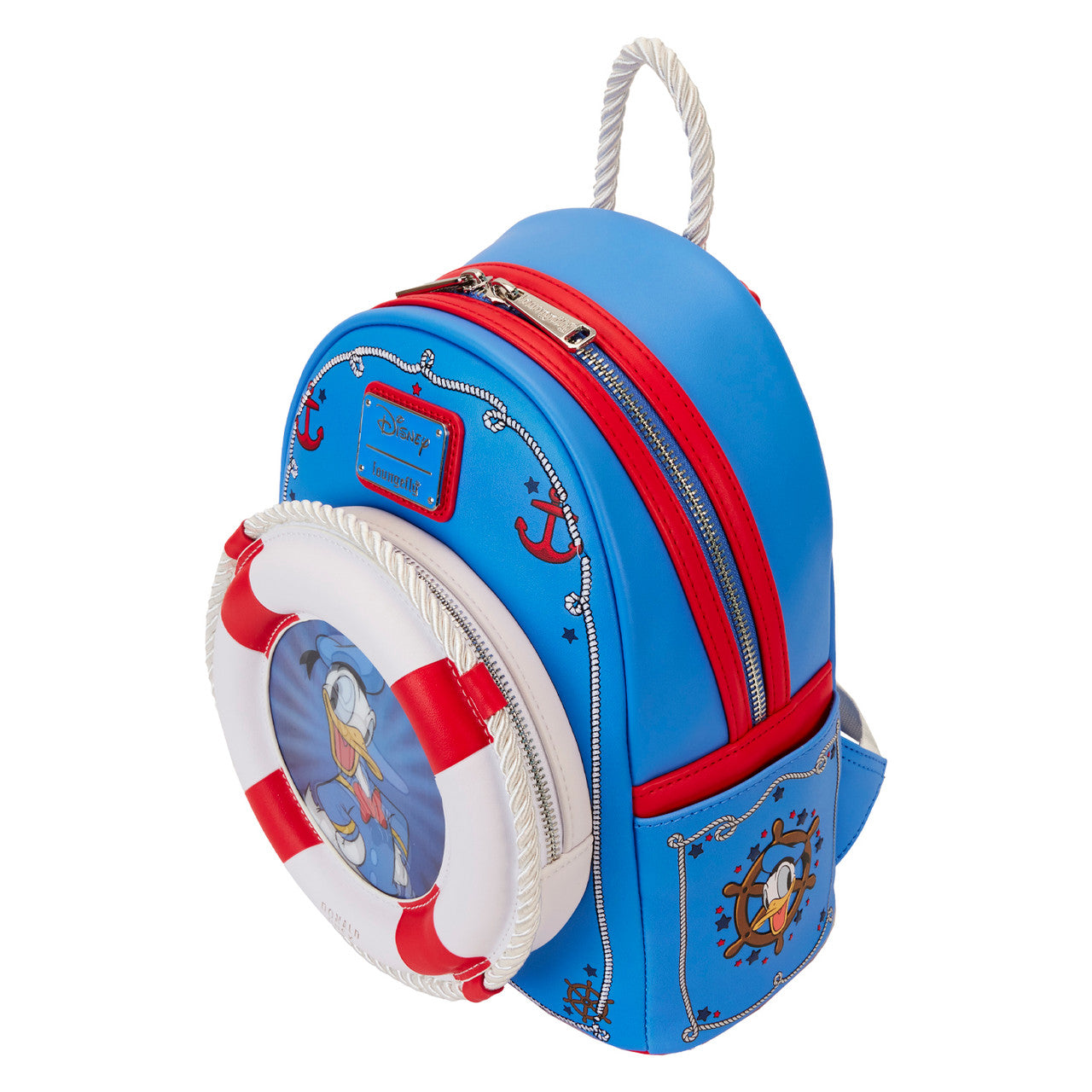 Loungefly Donald Duck 90th Anniversary Lenticular Mini Backpack-zoom-6
