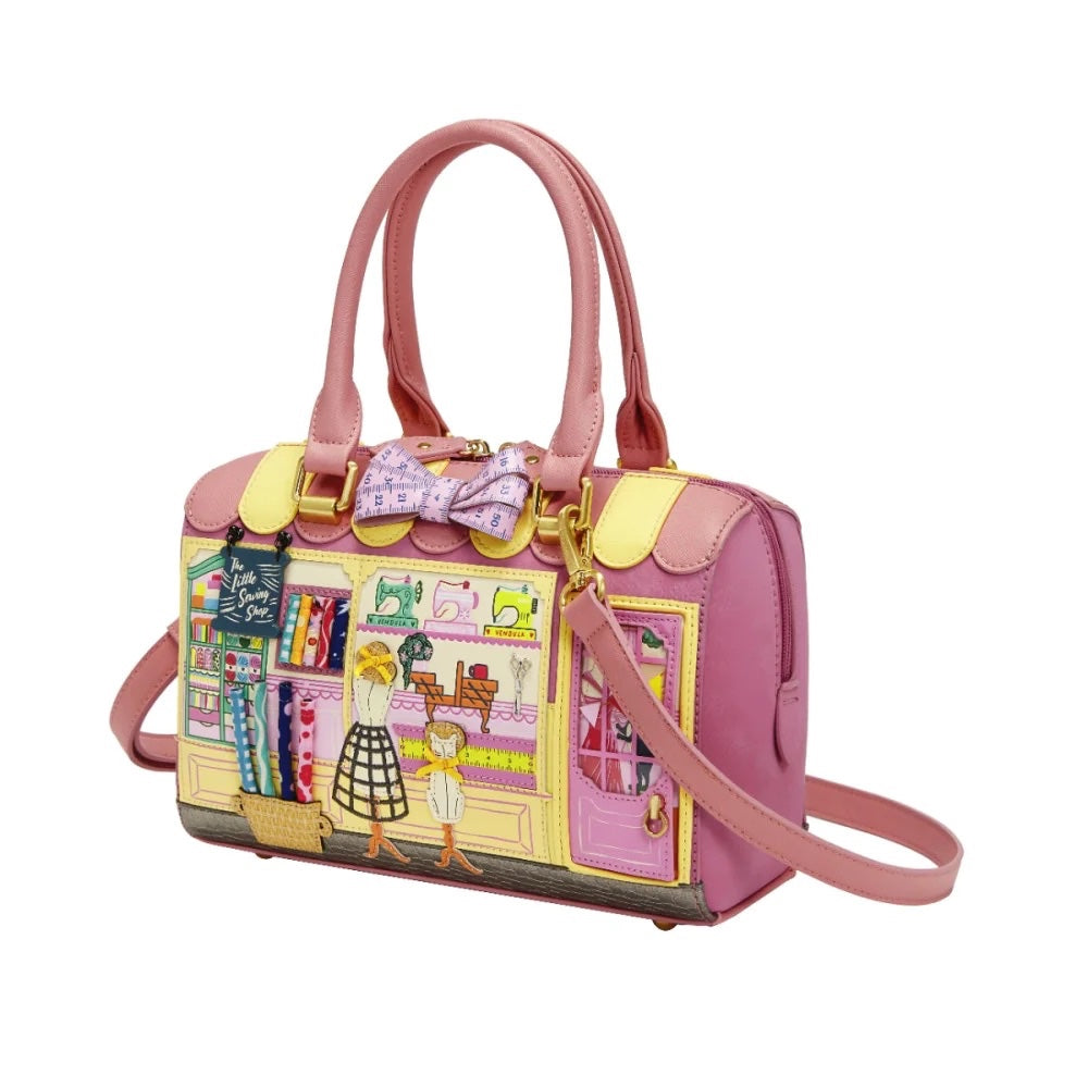 Vendula London Sewing Shop - Raspberry Edition Speedy Bowler-11
