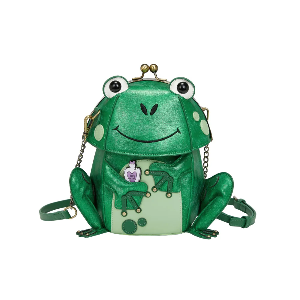 Vendula London The Witches Pantry Clipper Frog Bag
