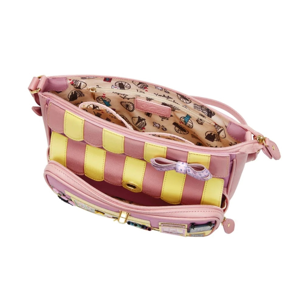 Vendula London Sewing Shop - Raspberry Edition Esme Bag-10
