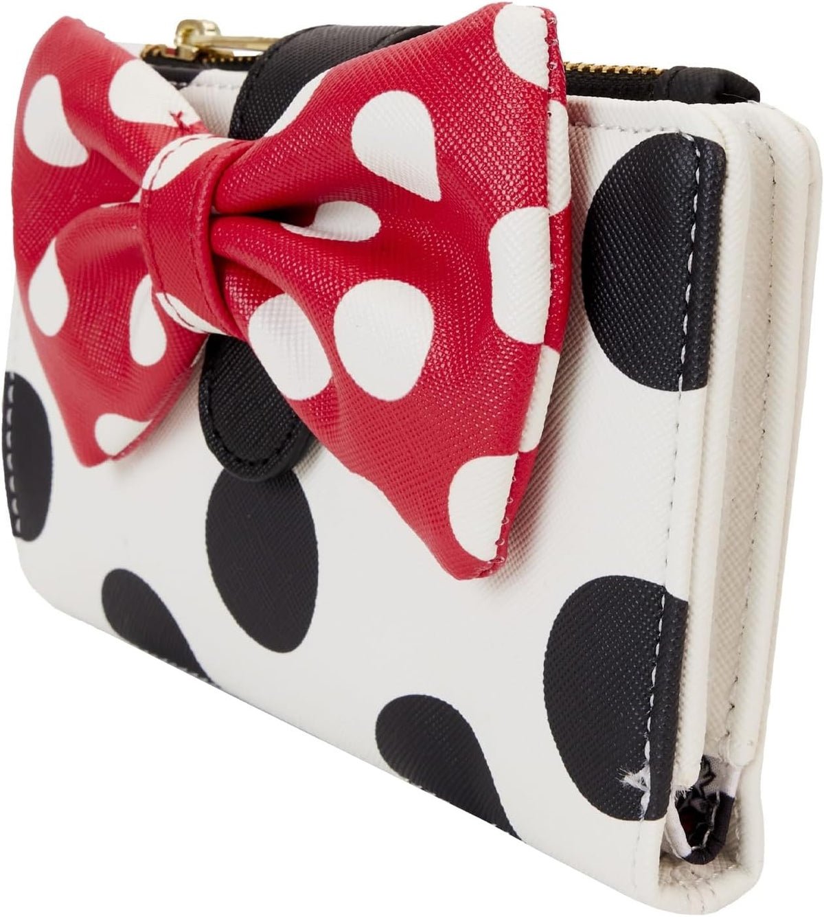 Loungefly Disney Minnie Rocks the Dots Classic Flap Wallet-zoom-4