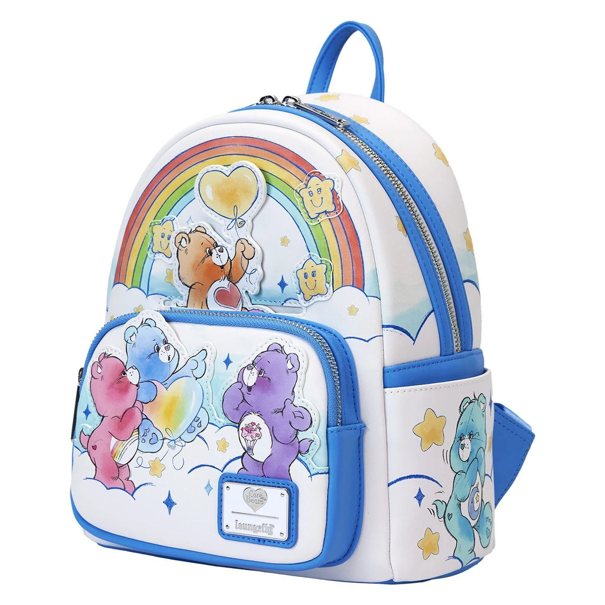 Loungefly Care Bears Rainbows in the Sky Mini Backpack