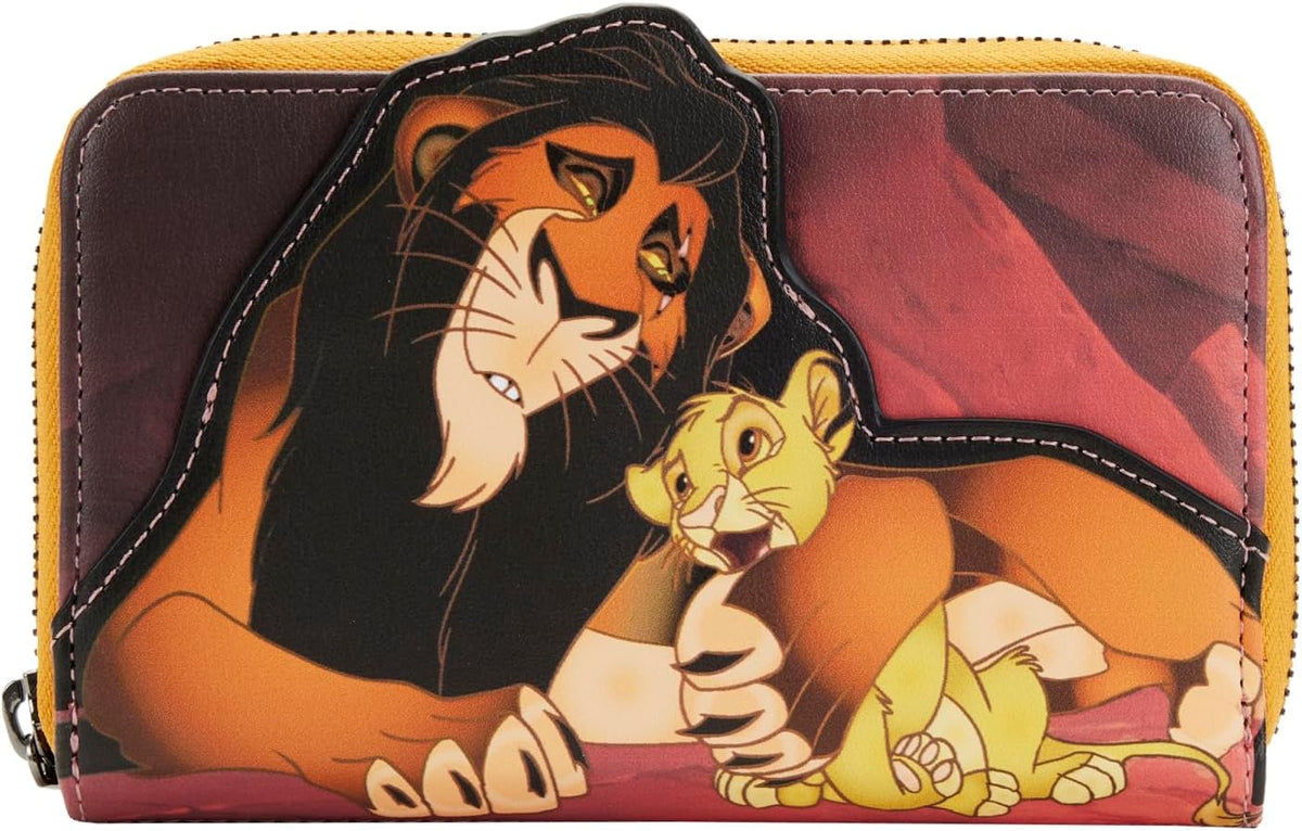 Loungefly Disney Lion King Villains Scene Scar Zip-Around Wallet
