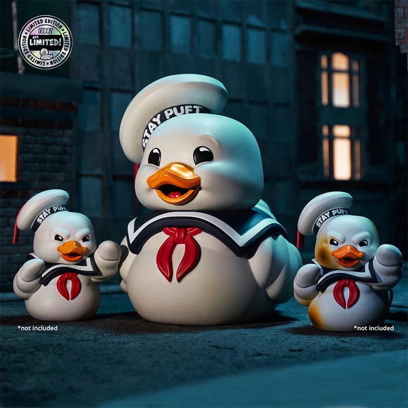 Ghostbusters Giant Stay Puft TUBBZ Cosplaying Duck Collectible – Marshmallow Scented-zoom-5