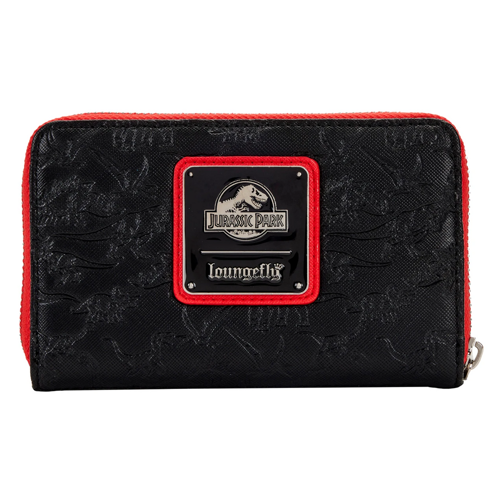 Loungefly Jurassic Park Logo Zip Around Wallet