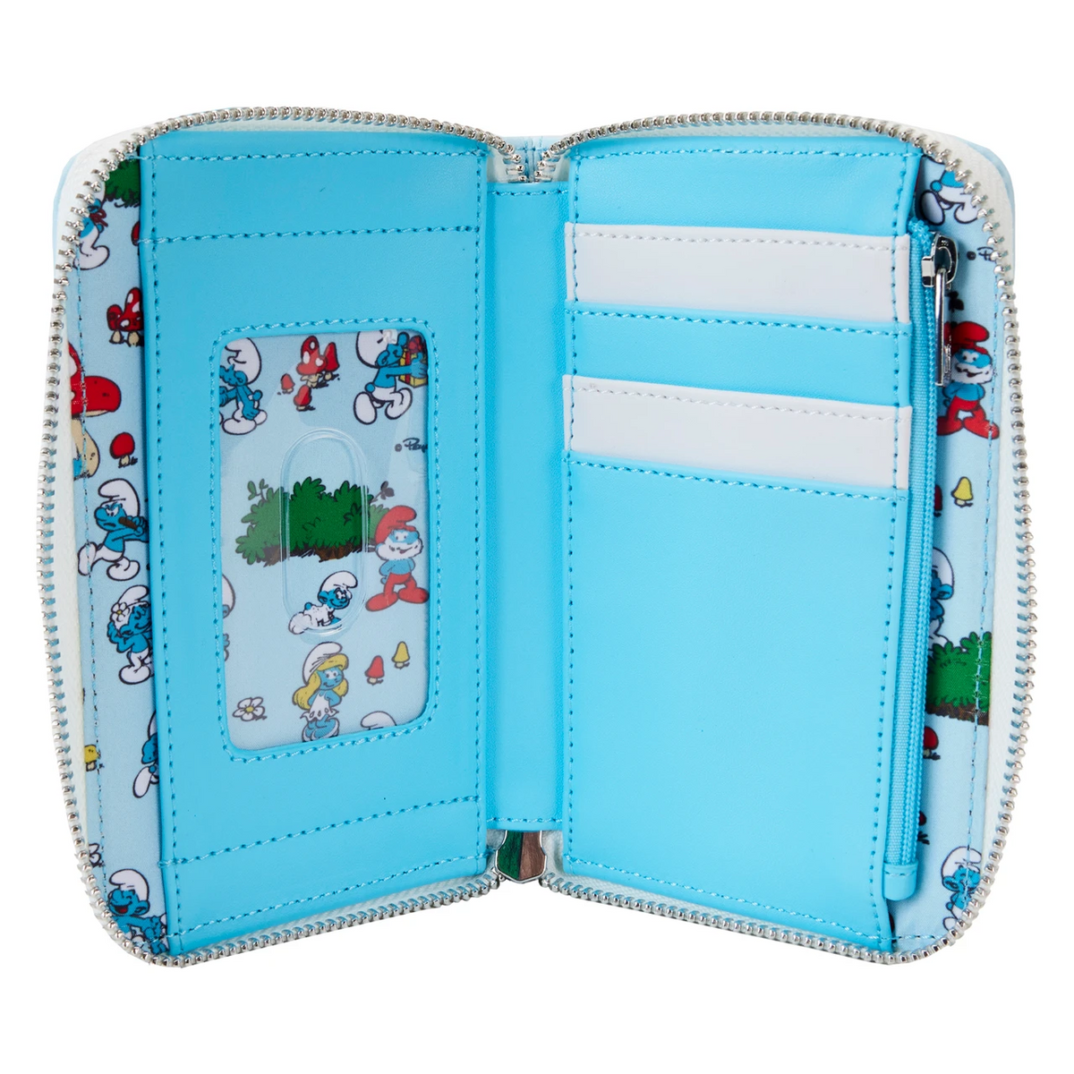 Loungefly The Smurfs Smurfette Cosplay Zip Around Wallet-zoom-2