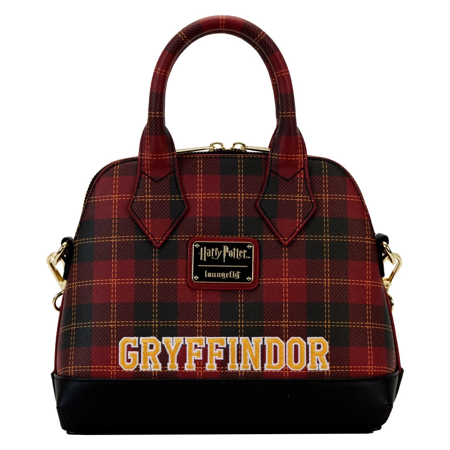 Loungefly Warner Brothers Harry Potter Varsity Gryffindor Plaid Crossbody bag-zoom-5