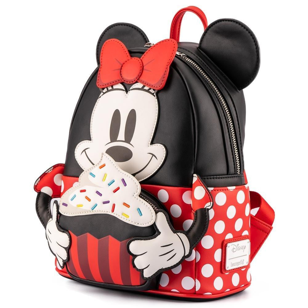 Loungefly Disney Minnie Oh My Sweets Cosplay Mini Backpack
