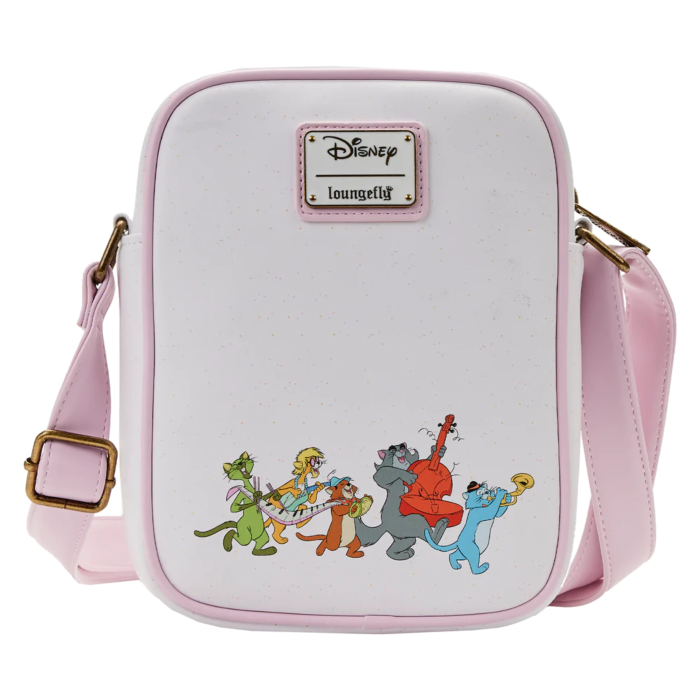 Loungefly Pink The Aristocats Poster Crossbody Bag