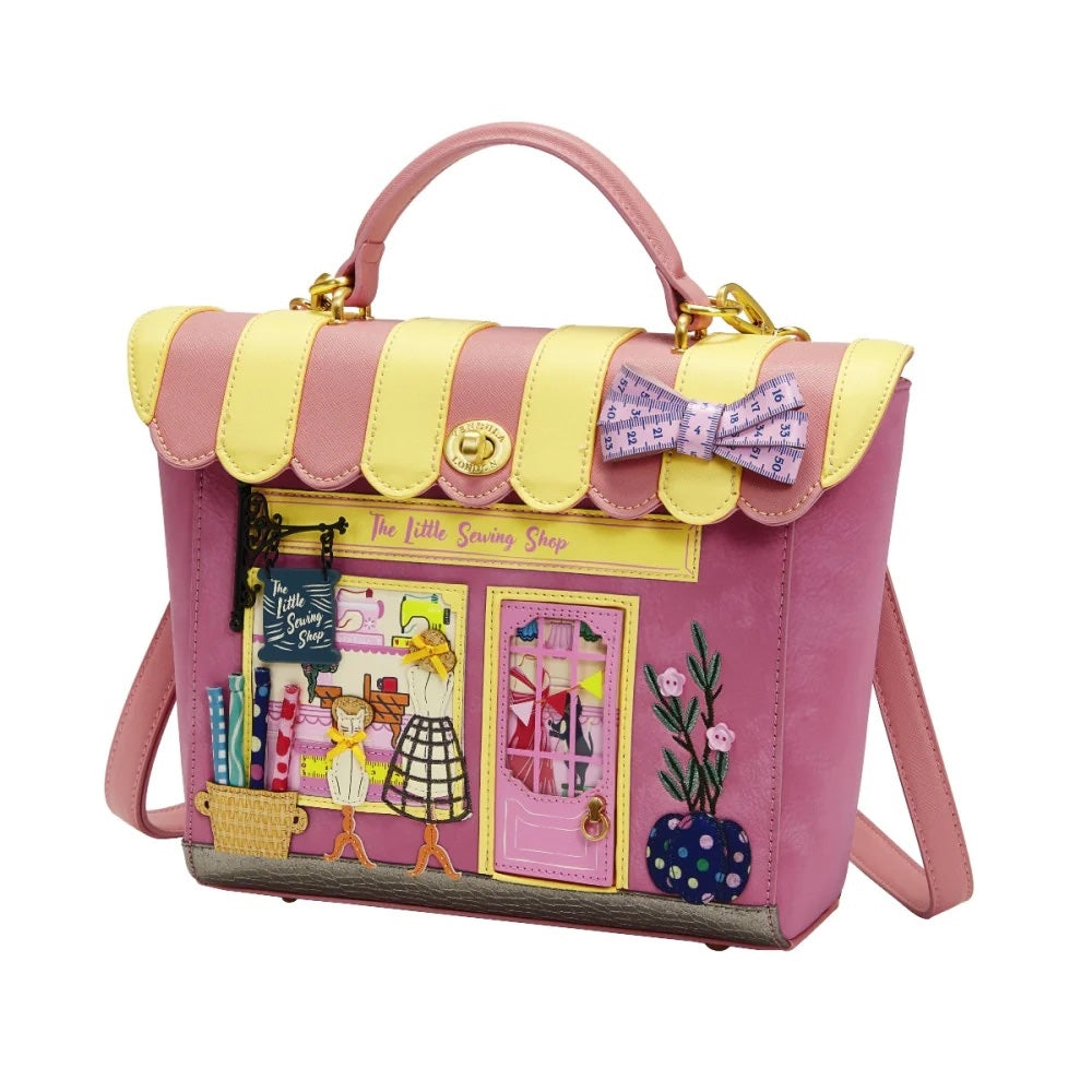 Vendula London Sewing Shop - Raspberry Edition Classic Backpack-zoom-10