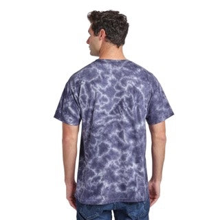Sonic The Hedgehog Knuckles and Shadow Mens dark blue mineral wash t shirt-zoom-3