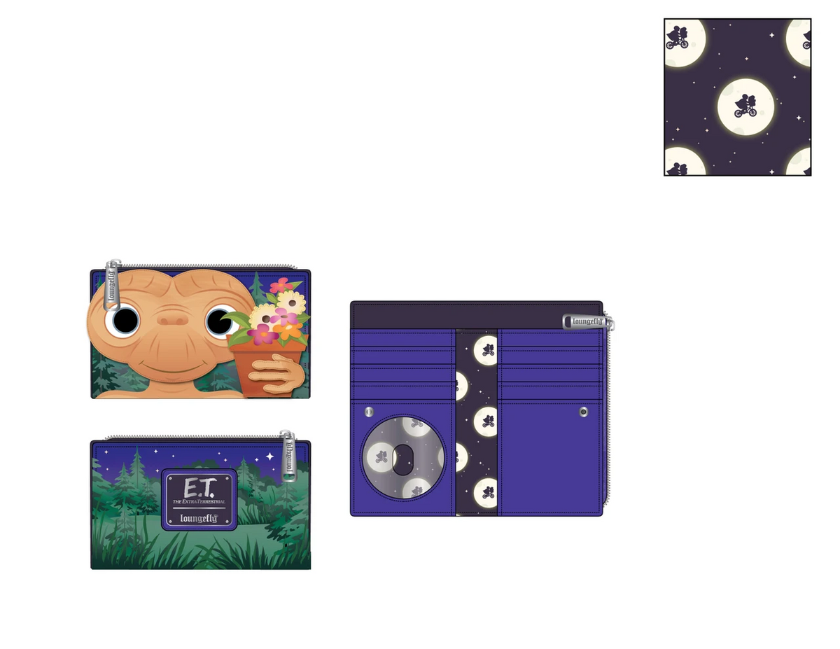 Loungefly ET flower pot flap wallet-zoom-2