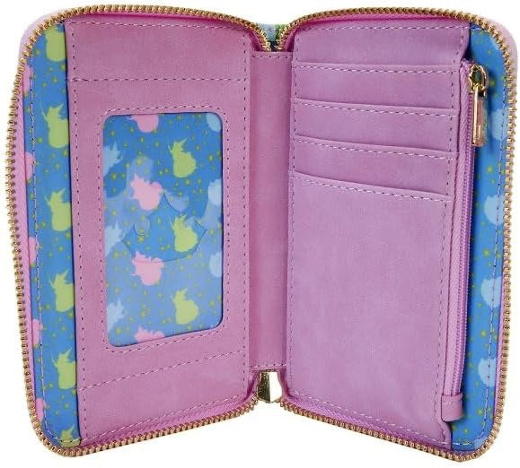 Loungefly Disney Sleeping Beauty Stained Glass Castle Zip-Around Wallet-zoom-4
