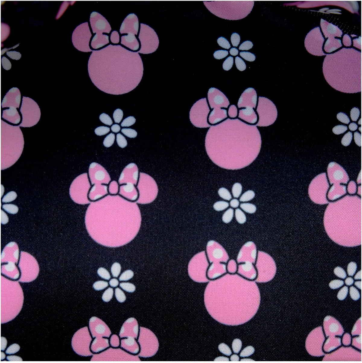 Loungefly Minnie Mouse Floral Rock The Dots Mini Backpack