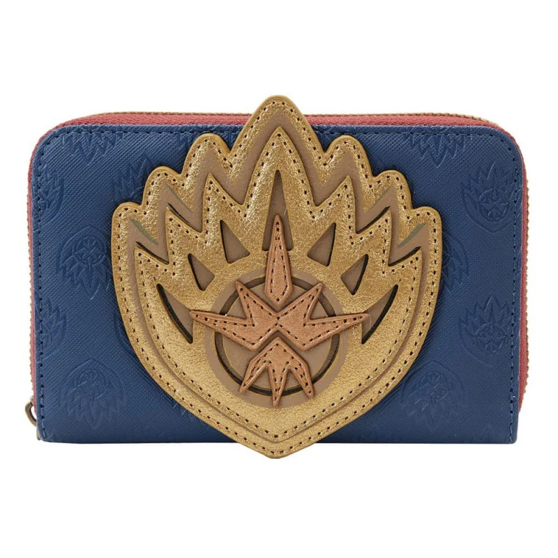 Loungefly Marvel Guardians of the Galaxy 3 Ravager Badge Zip-Around Wallet-zoom-1