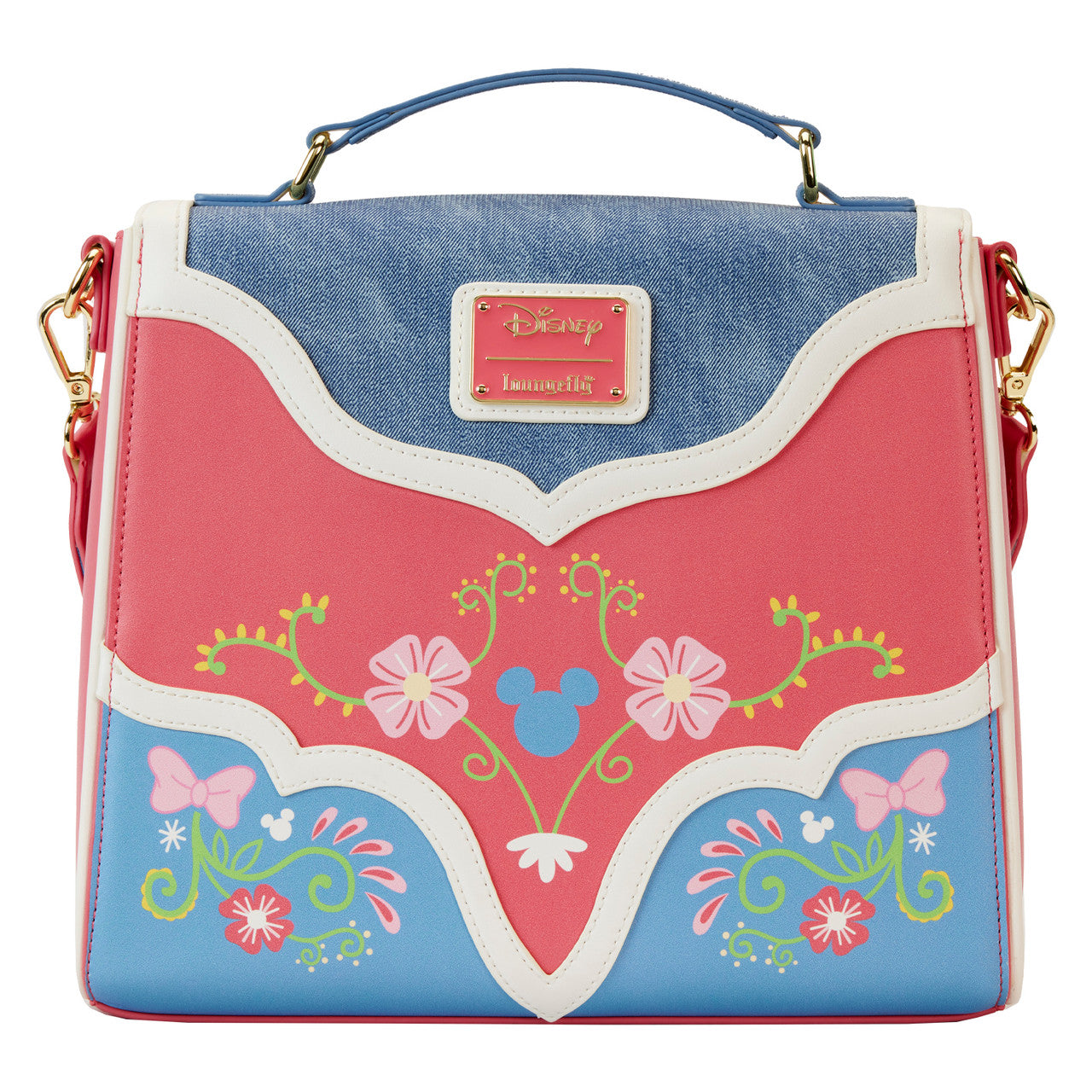 Loungefly Western Mickey and Minnie Crossbody Bag-zoom-5