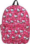 Sanrio Hello Kitty Toss AOP Pink Ground Travel Backpack
