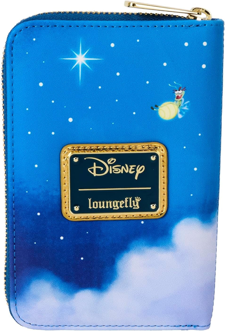 Loungefly Disney The Princess And The Frog 15th Anniversary Evening Star Glow Zip Around Wallet