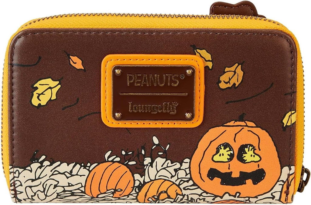 Loungefly Peanuts Snoopy Scarecrow Zip-Around Wallet