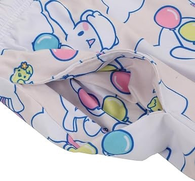 Cinnamoroll Adult Womens Sleepwear Set with Short Sleeve Tee and Sleep Pants-2