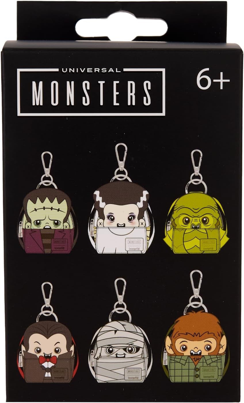 Loungefly Universal Monsters Mystery Mini Backpack Bag Charm [BLIND BOX]